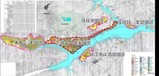 最后把奉节新县城从处于滑坡地带的宝塔坪,三马后山逐渐西移至朱衣坝