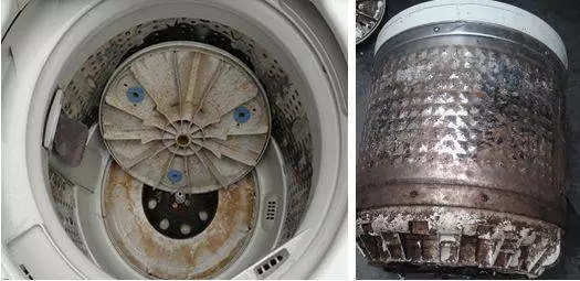 不仅如此,由于洗衣机的内部环境湿度较高,因此,筒内也极有可能含有