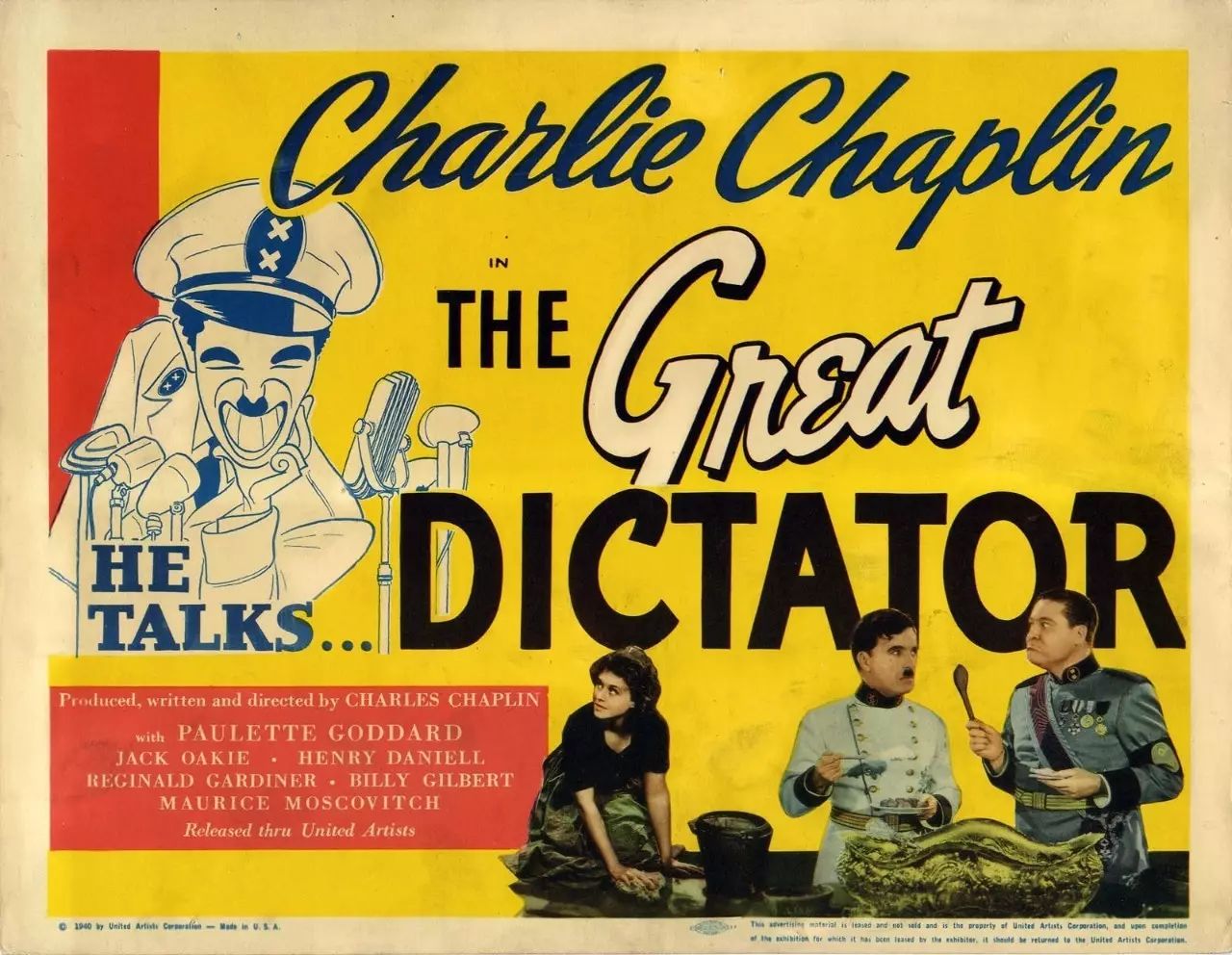 查理·卓别林《大独裁者》(the great dictator, 1940) no.