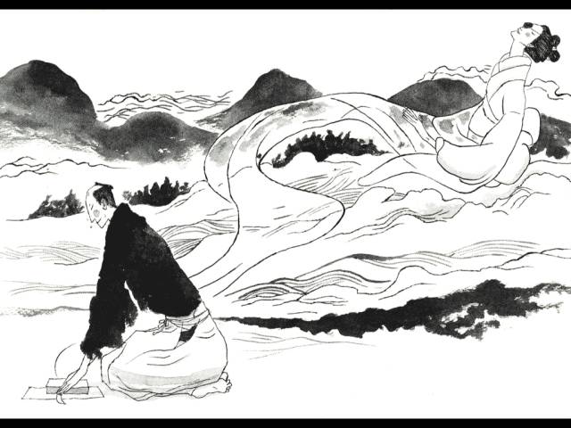 随后,《竹光侍》的诞生让我们首次看到了松本大洋的 毛笔绘画.
