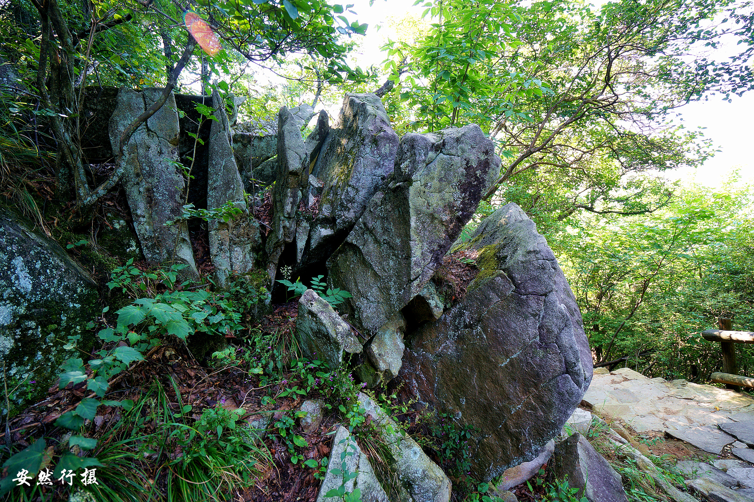 景美人少大别山主峰白马尖，国庆出游好去处