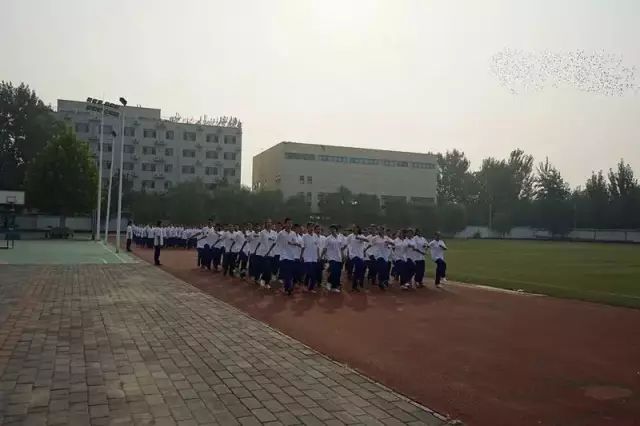 厉害了!燕郊中学2017级新生军训汇演震撼来袭