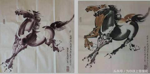 李天民在九十年代后期,有机会接触到秦兵马俑和汉画像砖马,深受震撼