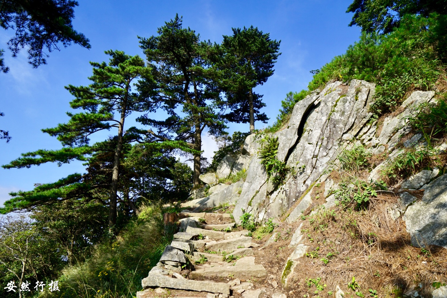 景美人少大别山主峰白马尖，国庆出游好去处