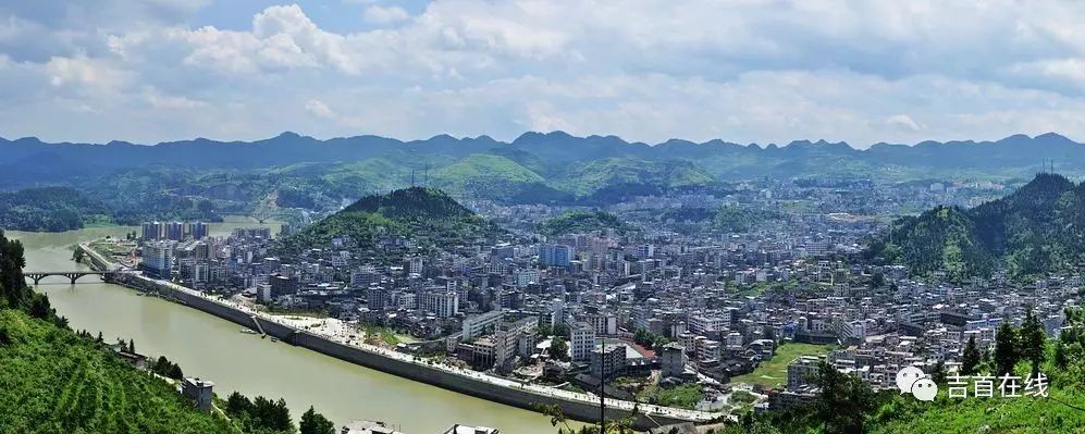 吉首市 ▲吉首市全景