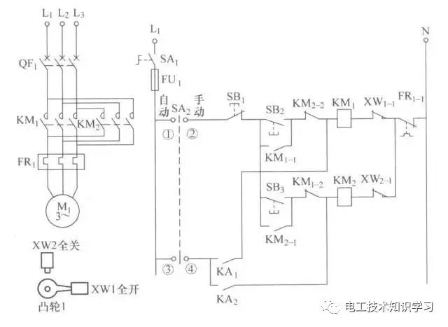 电动机电气控制机柜照明电路接线图非常值得收藏-电工
