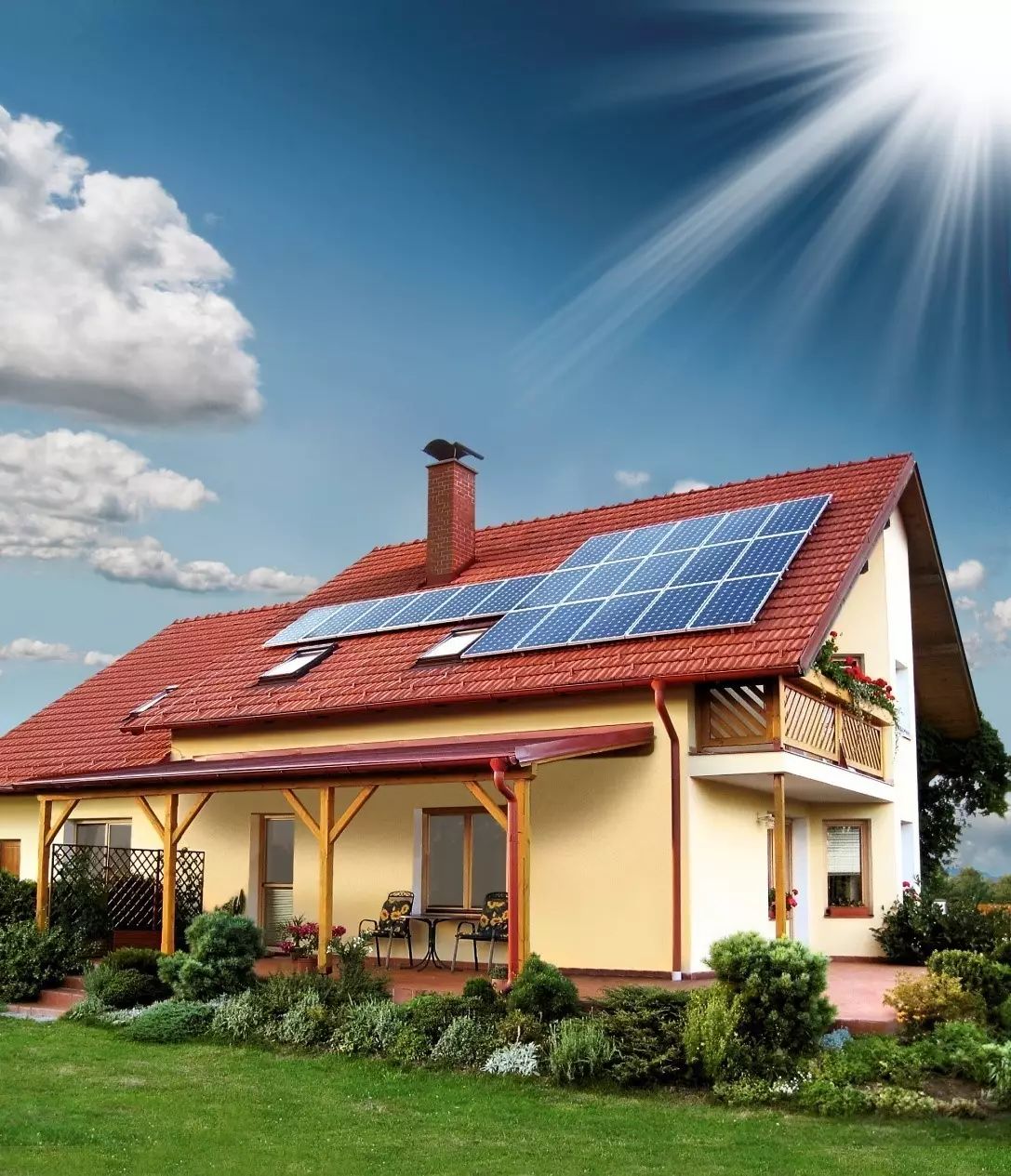屋顶太阳能板能赚钱！光伏发电助力2万多贫困户_