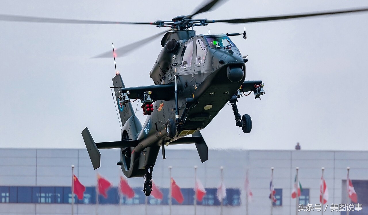 出口海外的直19武装直升机高清大图