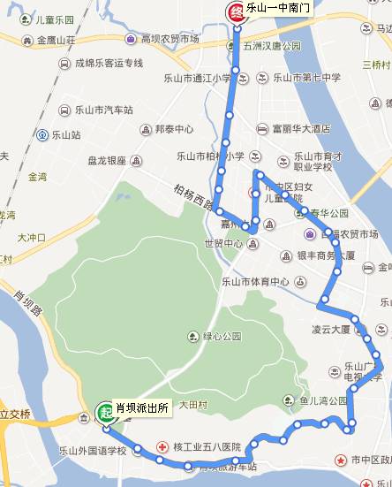 乐山最牛的公交线路,个个神奇,你都坐过吗?