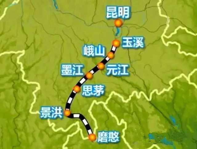 又一个热门旅游目的地 玉磨铁路建成后 从昆明去到老挝就可以朝发夕至