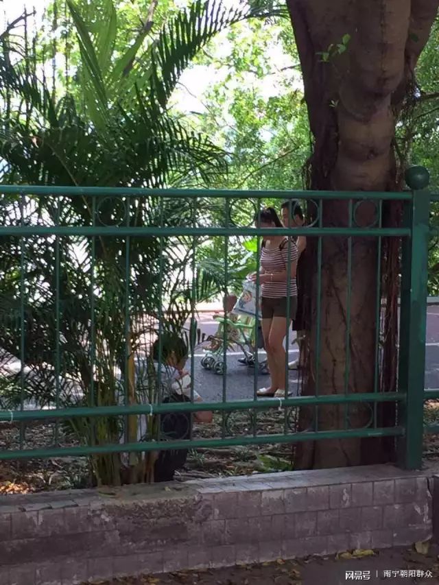 辣眼!光天化日之下,一男子在南湖公园脱下裤子露出屁股做这种事!