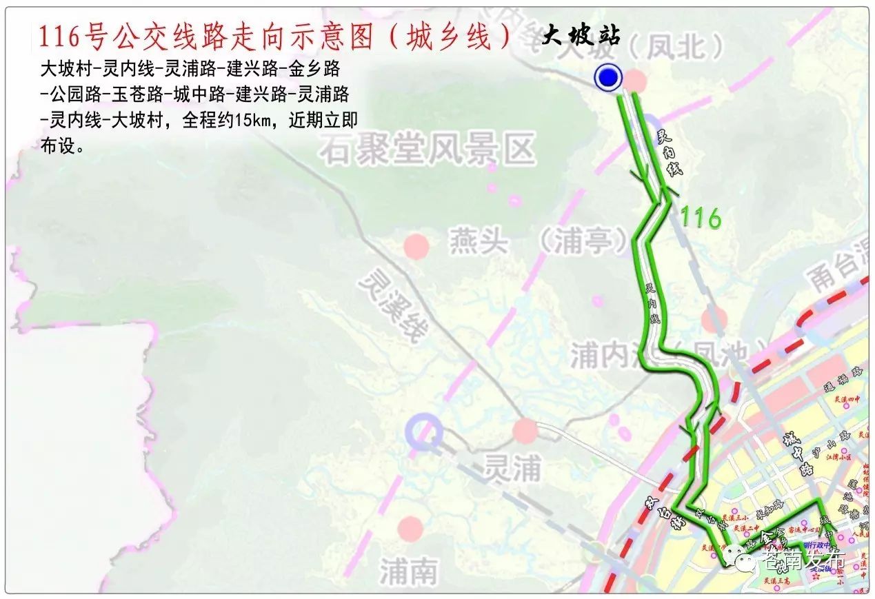 苍南县公交线路发展规划公开征求意见,车咋开听你的!图片