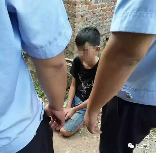 惨不忍睹!桂林13岁小孩进村偷盗被抓现行,结果.