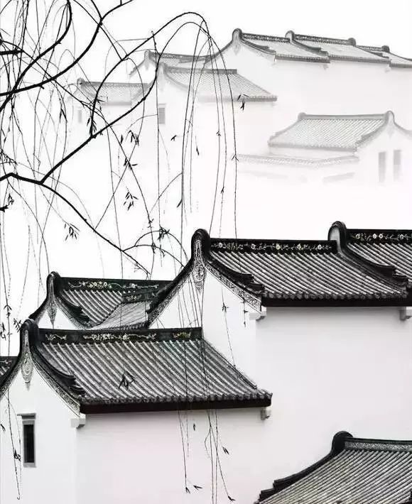 宛如名家笔下的水墨画 八 屋顶转角的 "飞檐" 是中国建筑的神来之笔