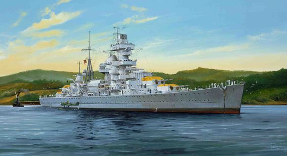 拔一拔历史:二战优秀德国希佩尔级重巡洋舰