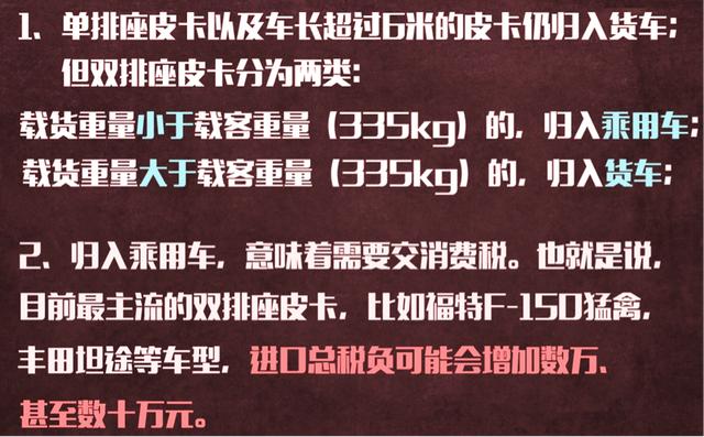 多花16万买猛禽你愿意吗?进口皮卡将新归类于