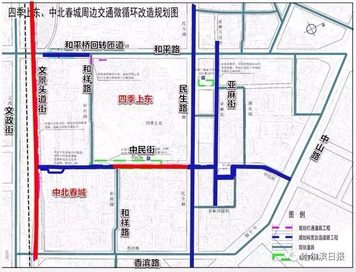 哈尔滨交通又有大规划,把你想到的那些街道全打通!