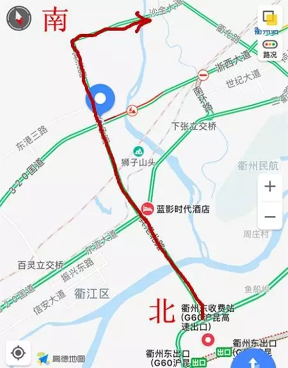 衢州人行天桥,高速公路施工,你上下班要这样