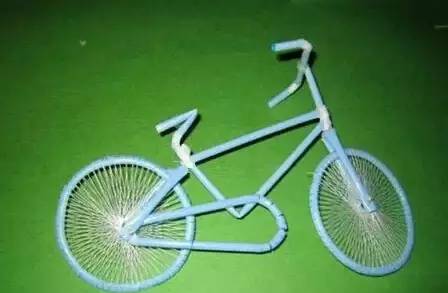 儿童手工制作自行车,效果绝对震撼!收藏吧!