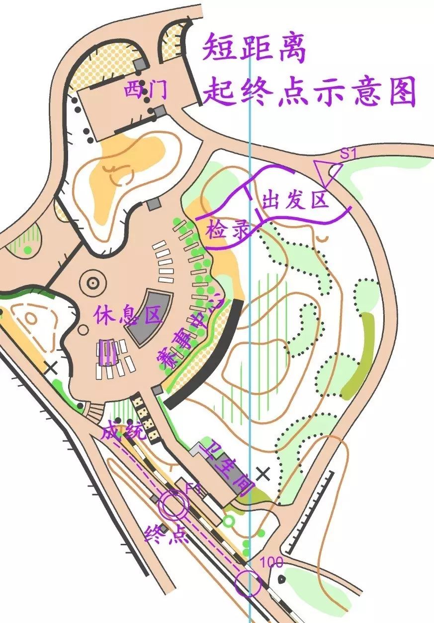 2017年北京市体育大会无线电测向定向竞赛 定向越野比赛 补充通知(一)图片
