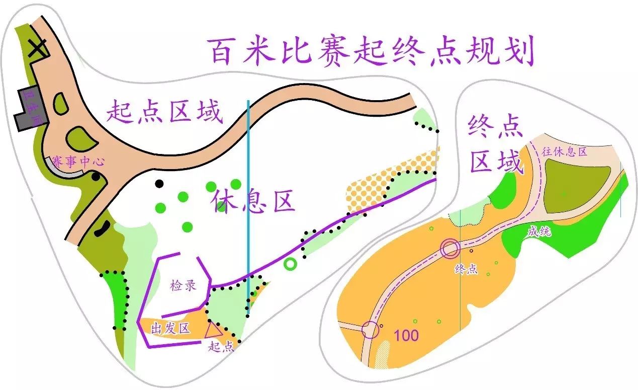 2017年北京市体育大会无线电测向定向竞赛定向越野比赛补充通知一附