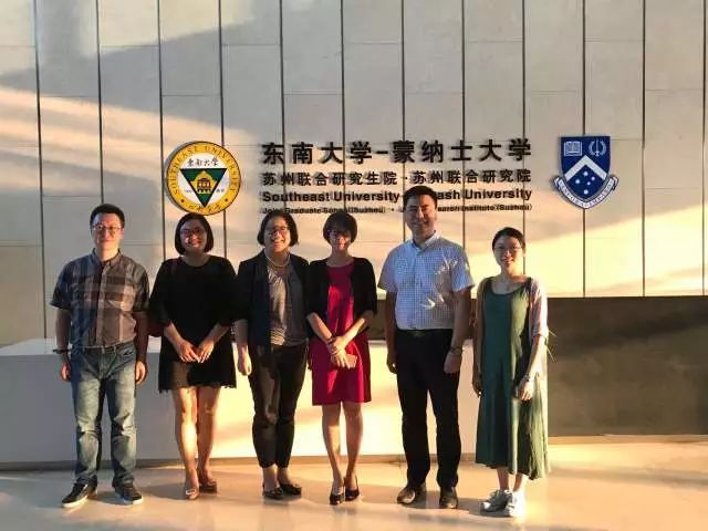 毛雁冰教授带队,兵分几路,分别出访南京中医药大学,东南大学-蒙纳士