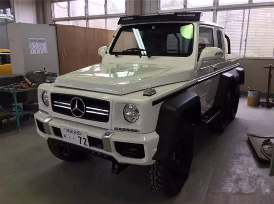 日本大学生花6万造奔驰g6x6完工后身价瞬间暴涨900万