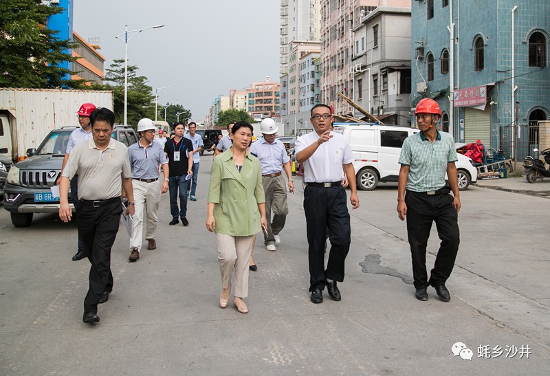 区委副书记郭子平率队衙边涌督察整改和治水提质攻坚严重滞后项目