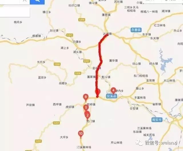 厦沙高速即将通车,安溪境内设2个收费站!以后前往内安溪更方便了!