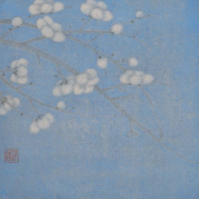 邓仁超师从霍春阳先生供职于北京荣宝斋画院现为荣宝斋画院花鸟画临摹