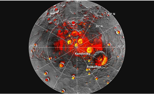 新研究称,水星表面的冰比之前想象的要多