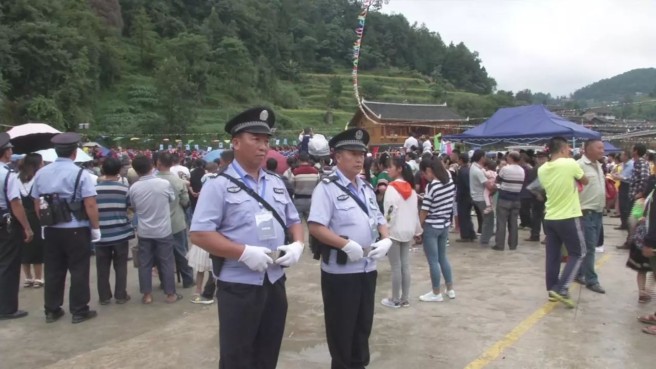 都匀公安圆满完成"归兰乡水族端节"安保任务