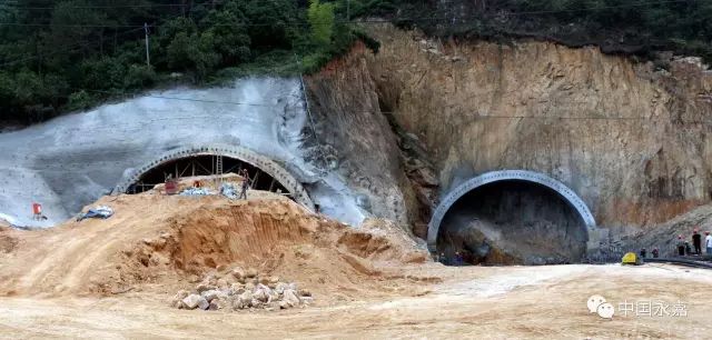 【工程进度】永嘉上瓯公路沿线三个隧道已全部开工!