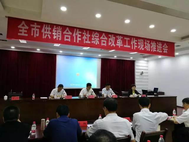 深入学习深化供销合作社综合改革文件精神,传达贯彻我省在山东高密