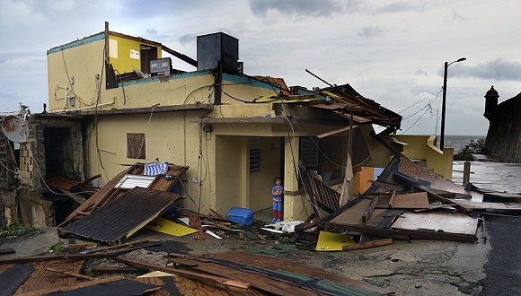 飓风玛丽亚已致19人死亡 波多黎各完全恢复电力需数月