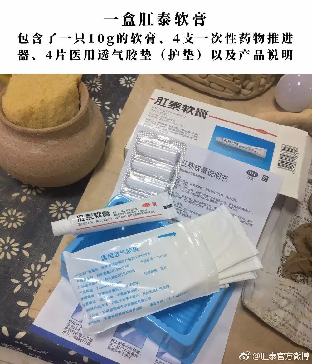 如何正确使用肛泰软膏 准备阶段 分解动作:第一步 ▼ 推药器可将软膏