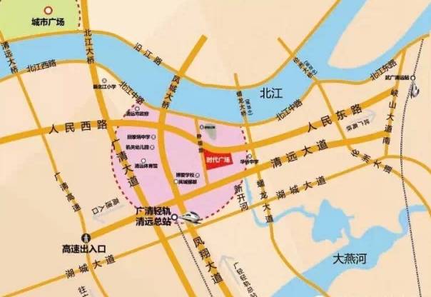 城市广场(怡富)站 本店地址: 清远市清城区人民一路33号顺盈时代广场