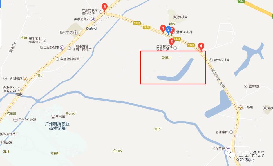 重磅白云区钟落潭又增一所高校占地748亩预计2019年建成附规划效果图