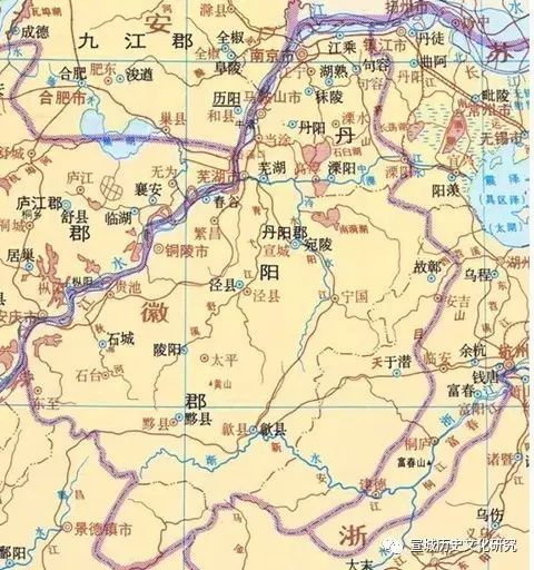 武帝刘彻撤销了原位于今江西省境内的庐江郡和浙江省境内的鄣郡,将图片