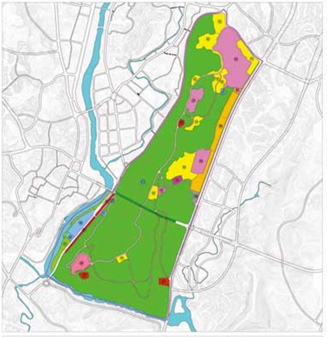 恩施市五峰山片区控制性详细规划出炉 将建成城市生态休闲片区图片
