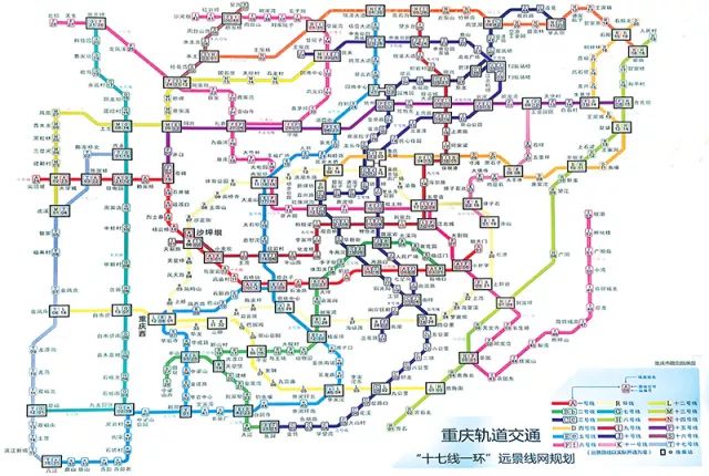 重庆环线轨道交通明年开通!