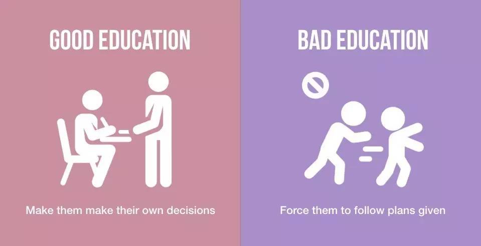 8张图告诉你好教育坏教育