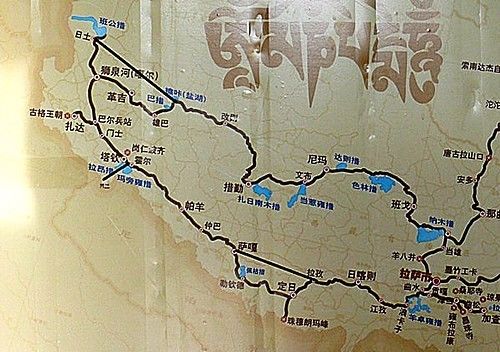 精彩| 穿越西藏大北线秘境之行-齐星车友行在路上图片