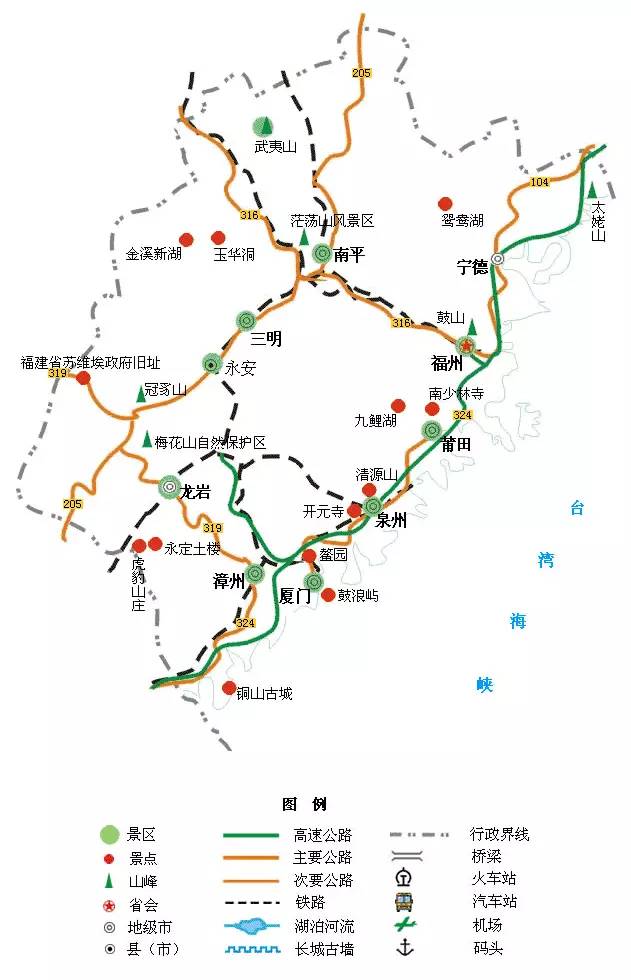 广西旅游地图图片
