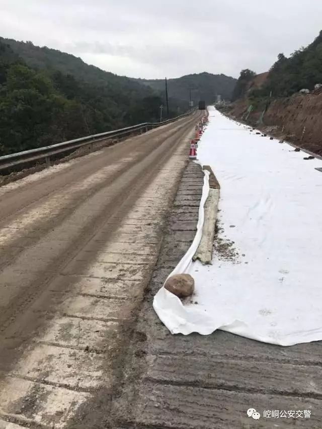 省道203线施工,华亭至平凉的往返车辆需变道绕行!