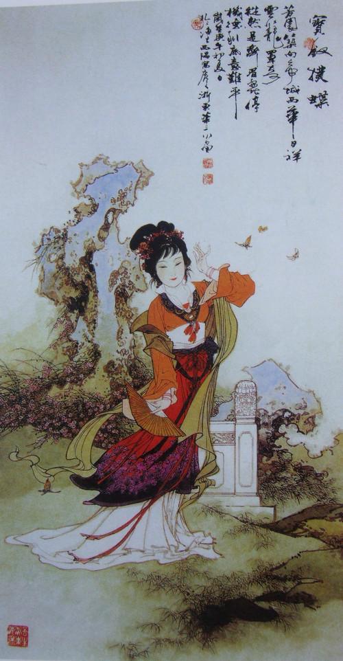 华三川老师,工笔人物佳作欣赏,仕女图集