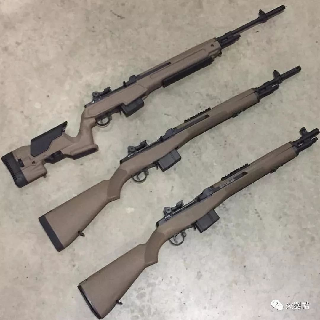 m14m1a变形枪春田socom16步枪图集