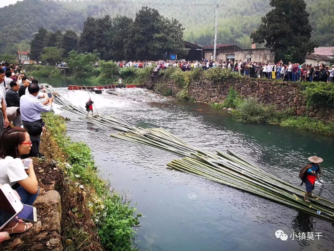 航拍视频太惊艳今天半个多世纪前的技艺又在德清山区重现