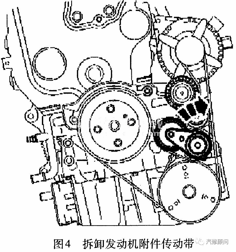 【汽车正时】沃尔沃(volvo)s40 2. 4l发动机正时校对方法