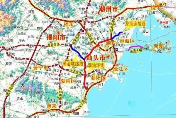 粤东地区城际铁路是粤东地区综合交通运输系统的重要组成部分,其中